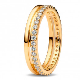 そめりんさま　セットリング renaissance ring ×2 21号 Double Band Ring 163799C01 - Pandora - Sabina