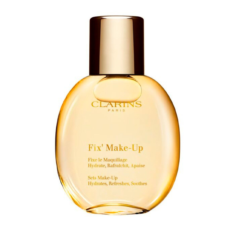 Clarins Cosmética Facial Fix Make-Up Gold Bruma Fijadora Maquillaje