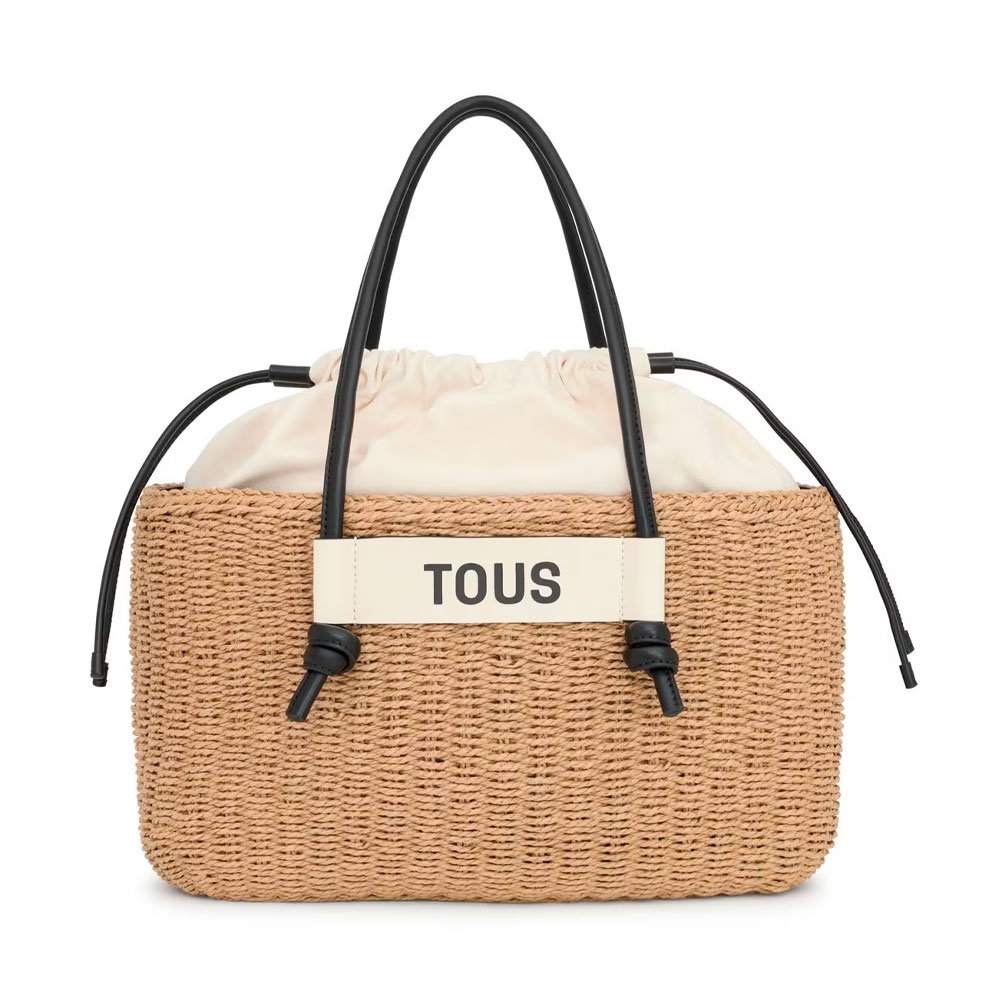 Tous Bags Borse da donna, articoli da toeletta e valigie Borsa portabebè Scoubidou TOUS Natural con manici fissi
