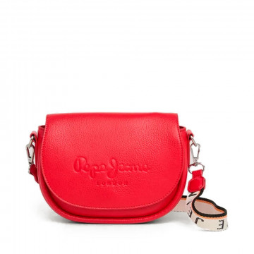 leather-effect-flap-bag