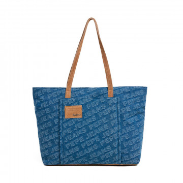 bolso-tote-denim-con-logo