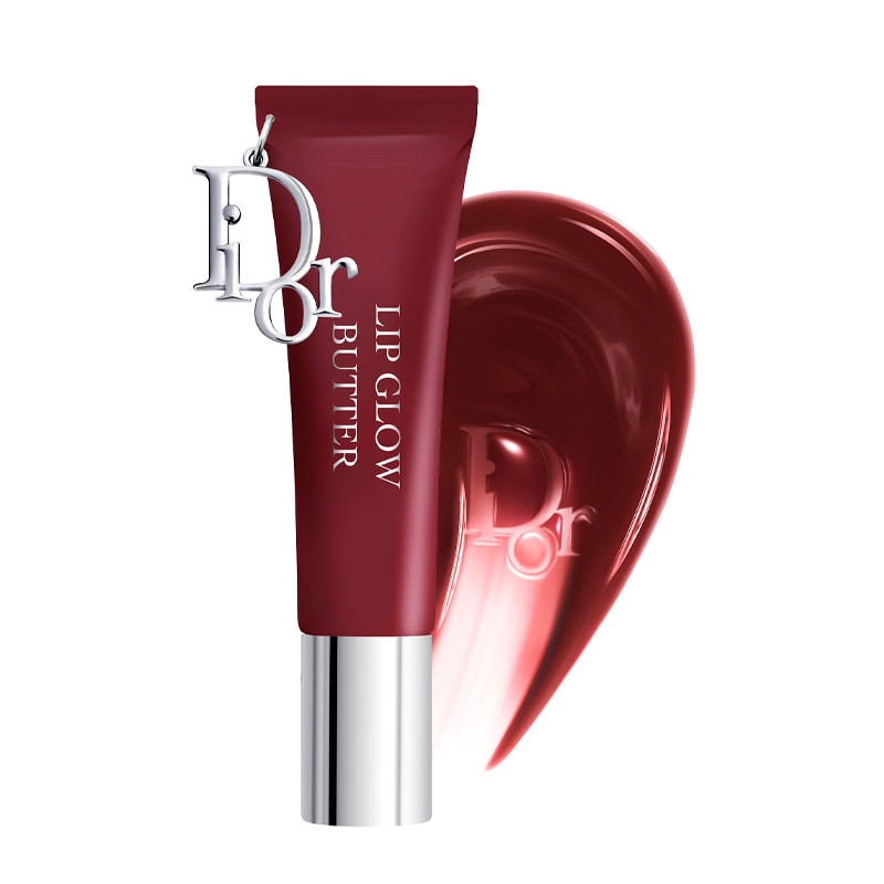 Dior Women's 104 Black Cherry Lipstick Glossy Lip Treatment - Peptide And Ceramide