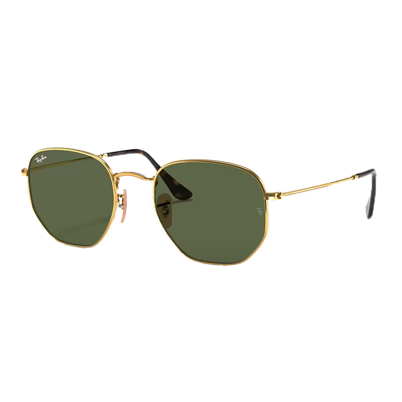Ray-Ban 0Rb3548n Octagonal Sunglasses Gold - Image 5