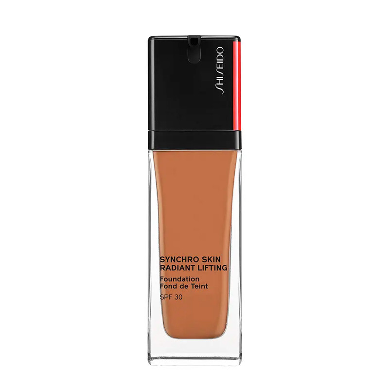 Shiseido Fondotinta Synchro Skin Radiant Lifting Foundation SPF 30 Base per il trucco 430 CEDAR