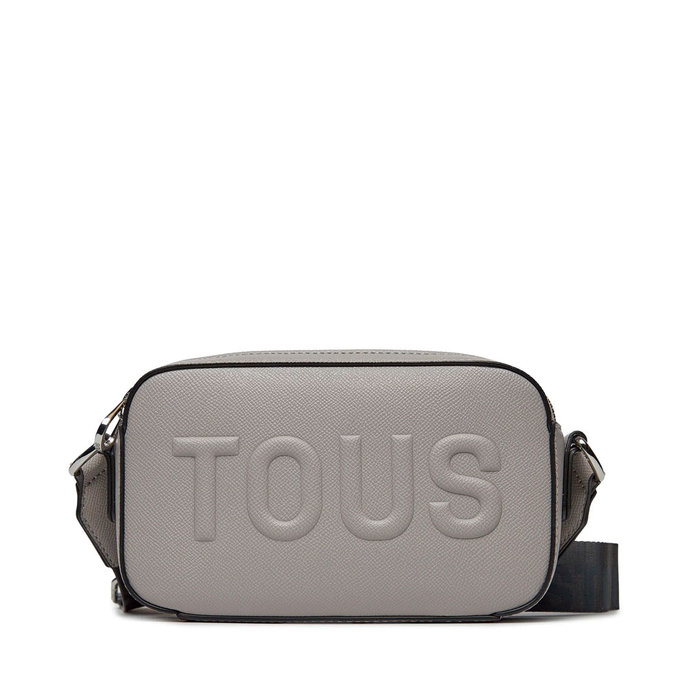 Tous Bags Bolsas, produtos de higiene pessoal e malas femininas Tous La Rue Nova bolsa de ombro cinza com design moderno