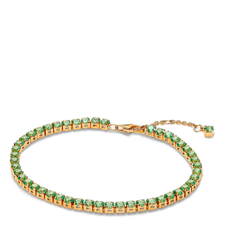 Pandora Gold/Golden Bracelets Tennis Bracelet 561469C02
