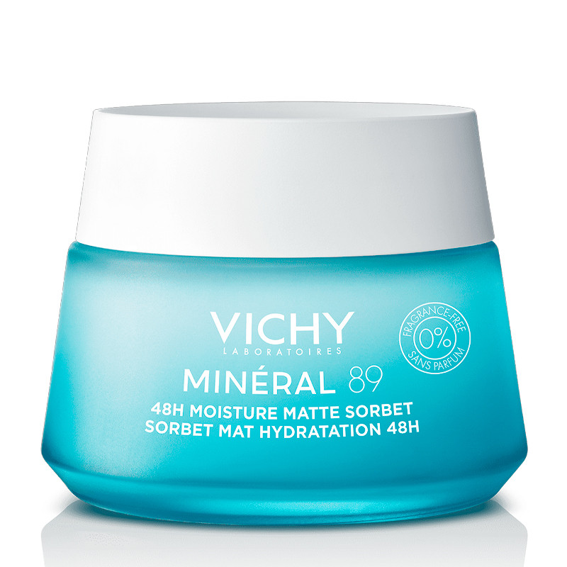 Vichy Trattamenti Viso Mineral 89 Gel Sorbetto Opaco Idratante 48H