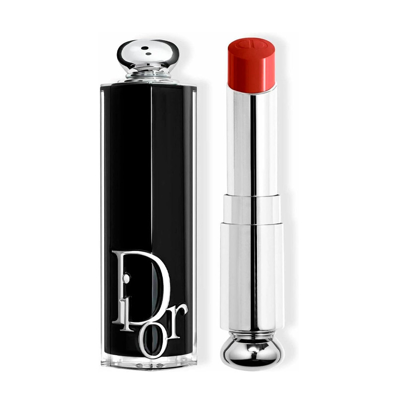 Dior Plateada Barras De Labios Addict Barra De Labios Brillante - 90 % De Ingredientes De Origen Natural - Recargable