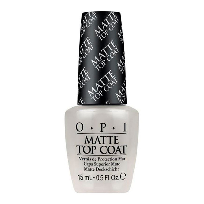 O.p.i Top Coat Acabado Mate