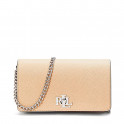 Sac bandoulière en cuir texturé