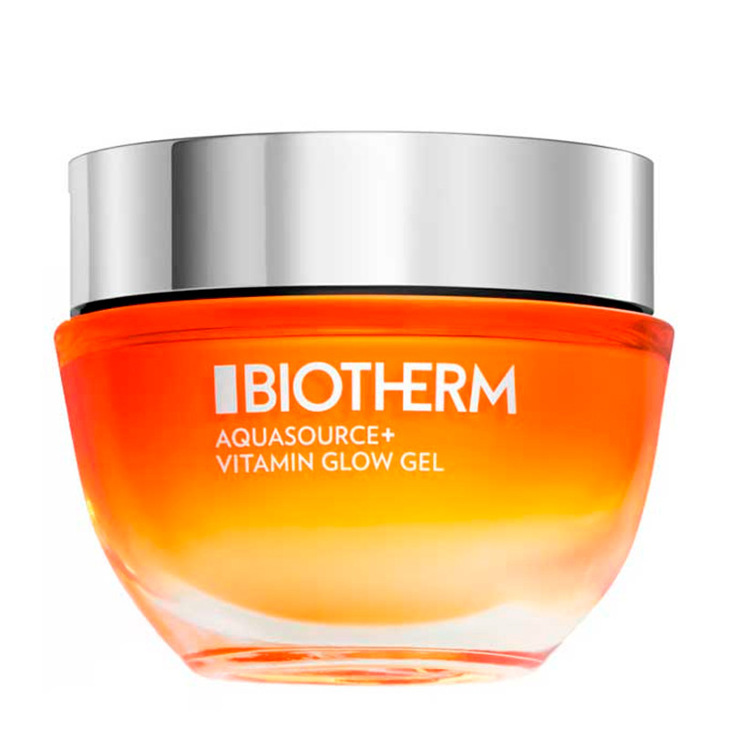 Biotherm Women's Light/Dark/Orange Face Skin Care Aquasource+ Brightening Vitamin Glow Gel Moisturizing Treatment