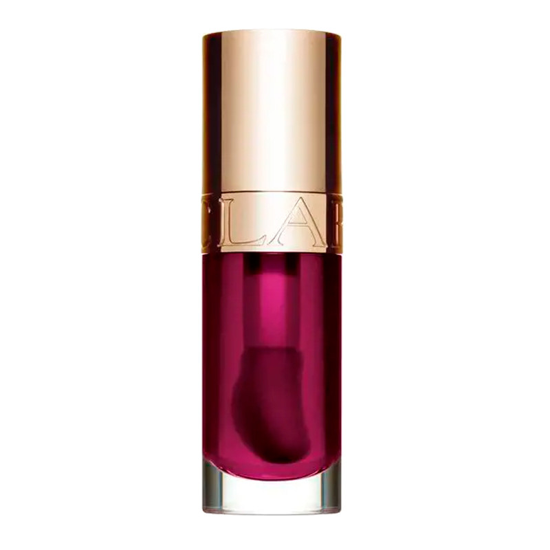 Clarins Gloss Lip Comfort Olio Labbra Nutriente con Colore 010 PLUM