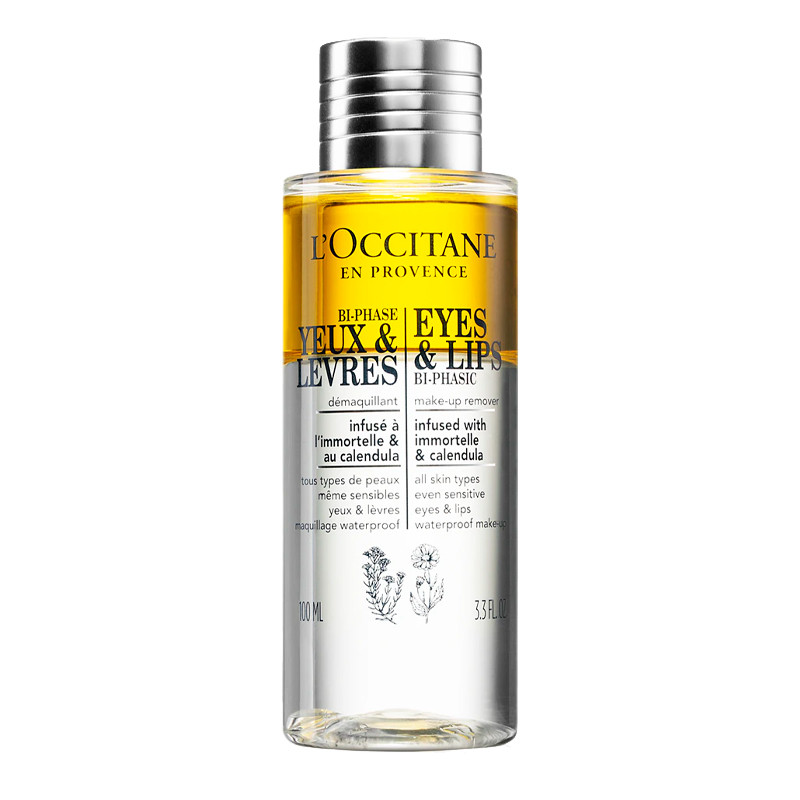 L'occitane Women's Make-Up Removers Biphasic Makeup Remover For Eyes And Lips