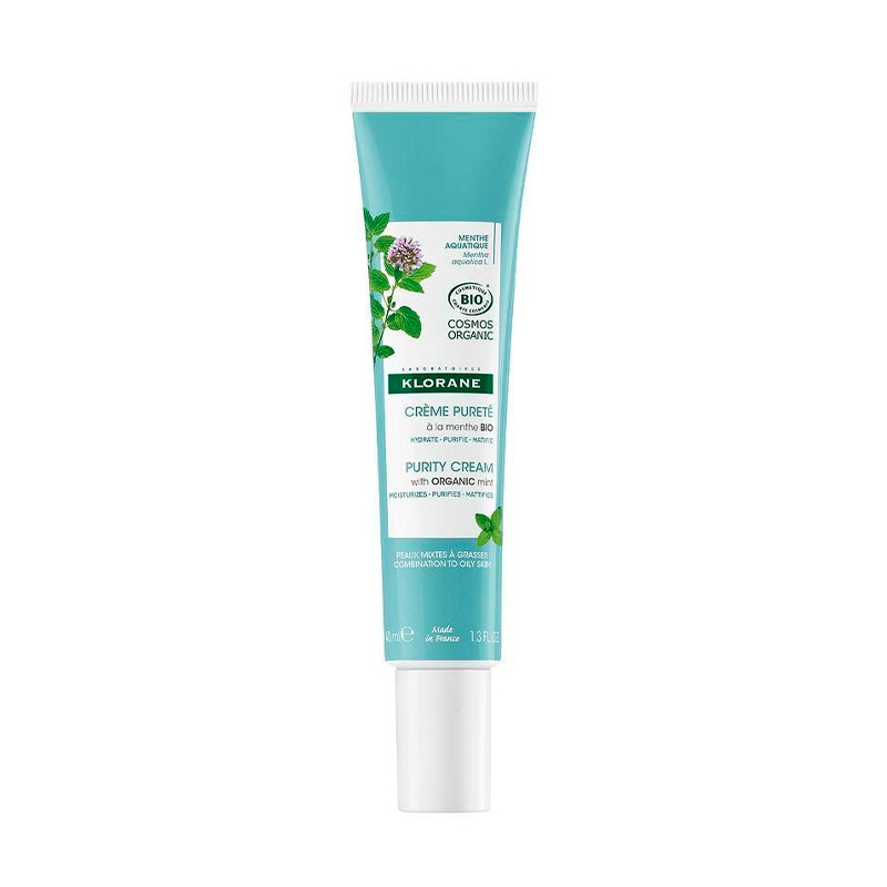 Klorane Cosmética Facial Créme Pureté Á La Menthe Crema Hidratante