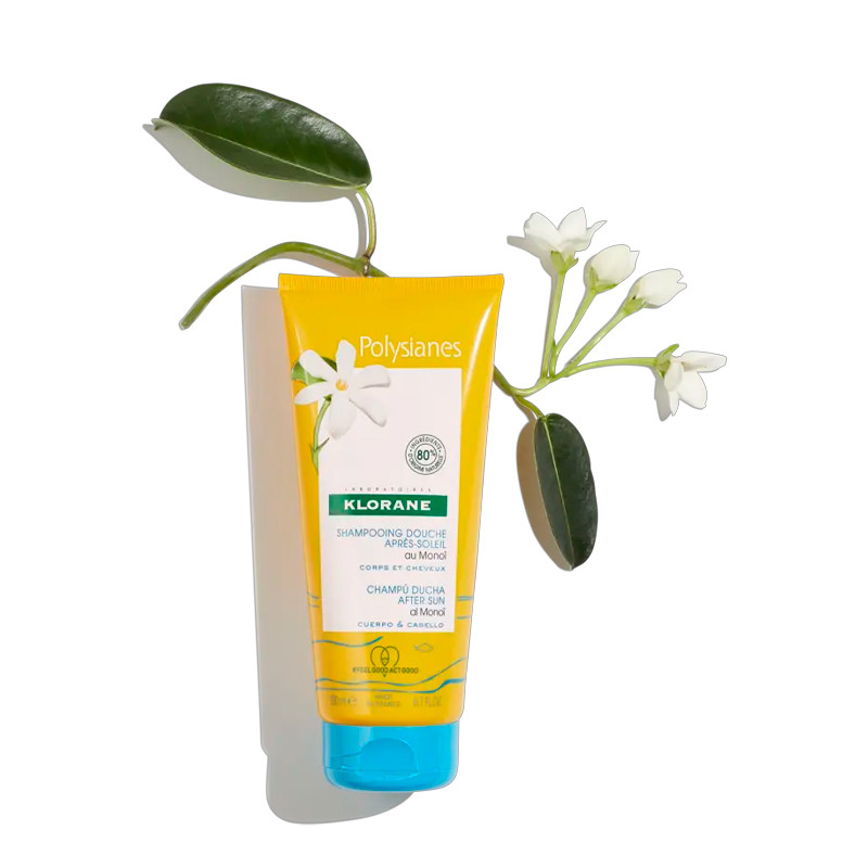 Klorane Líneas de Baño Mujer Shampooing Douche Aprés Soleil Champú Y Gel De Ducha