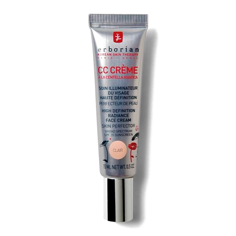 Erborian Women's Clair Korean Cosmetics Cc Crème With Centella Asiatica 15Ml