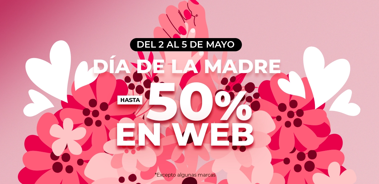 Banner Regalos Día de la Madre: perfumes, cosmética y maquillaje - Sabina