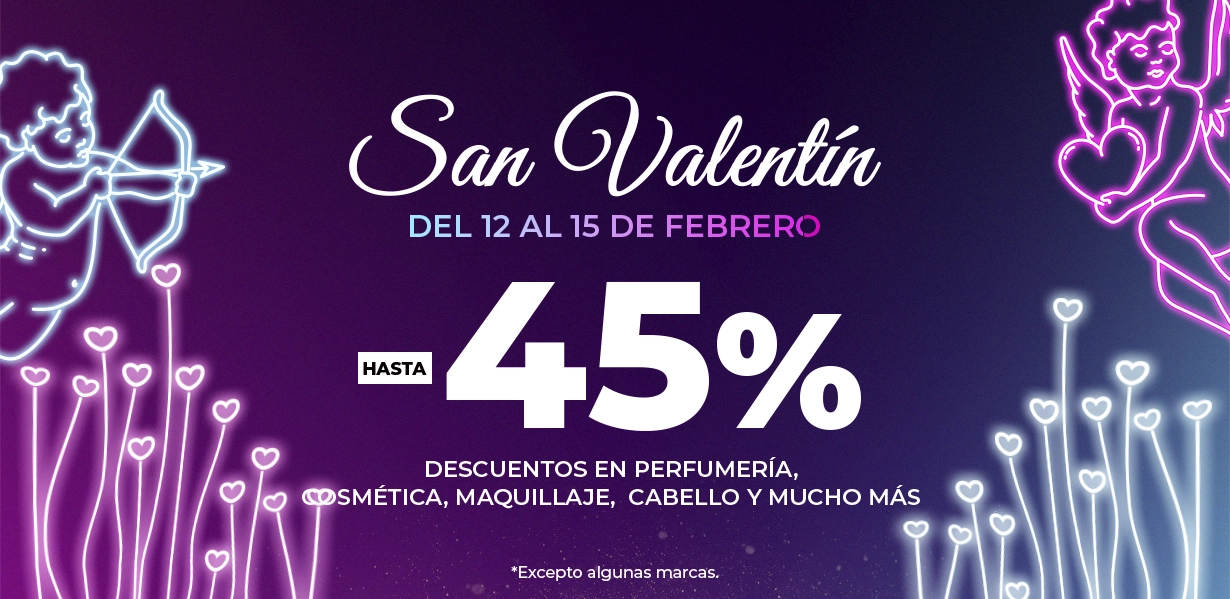 Banner Regalos San Valentín: perfumes y mucho más - Sabina