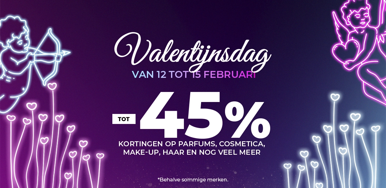 Banner Valentijnscadeaus: parfums en meer - Sabina
